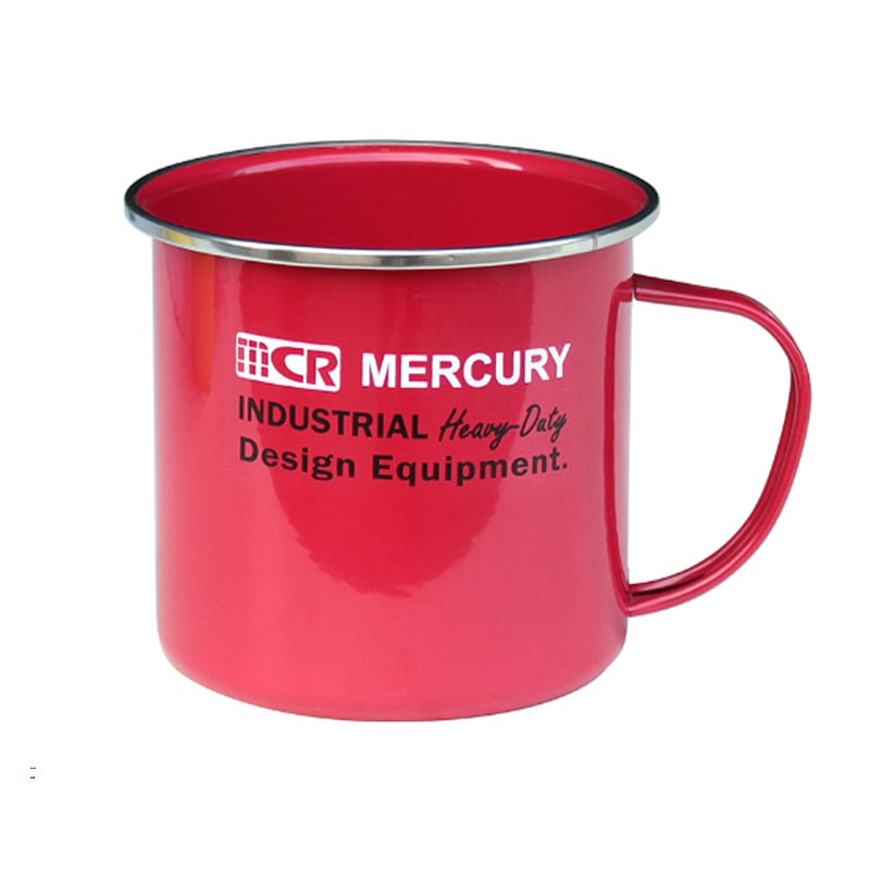 MERCURY（マーキュリー） かわいい エナメルマグ 500ml 軽い エナメル