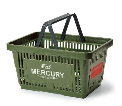 MERCURY（マーキュリー） 買い物かご 可愛い マーケット バスケット
