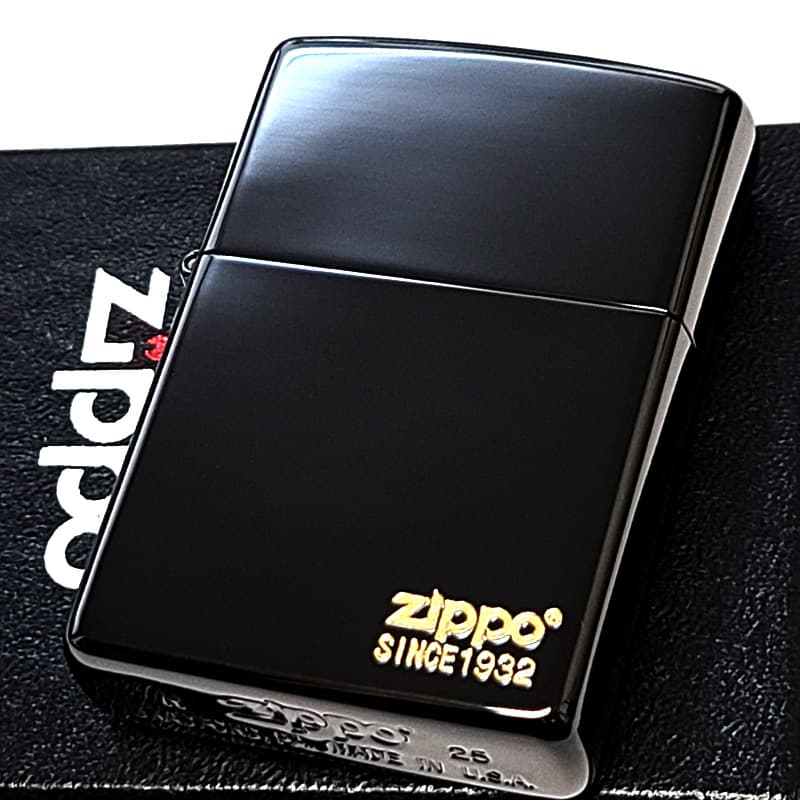 ZIPPO（ジッポー） ライター かっこいい 黒チタンコーティング