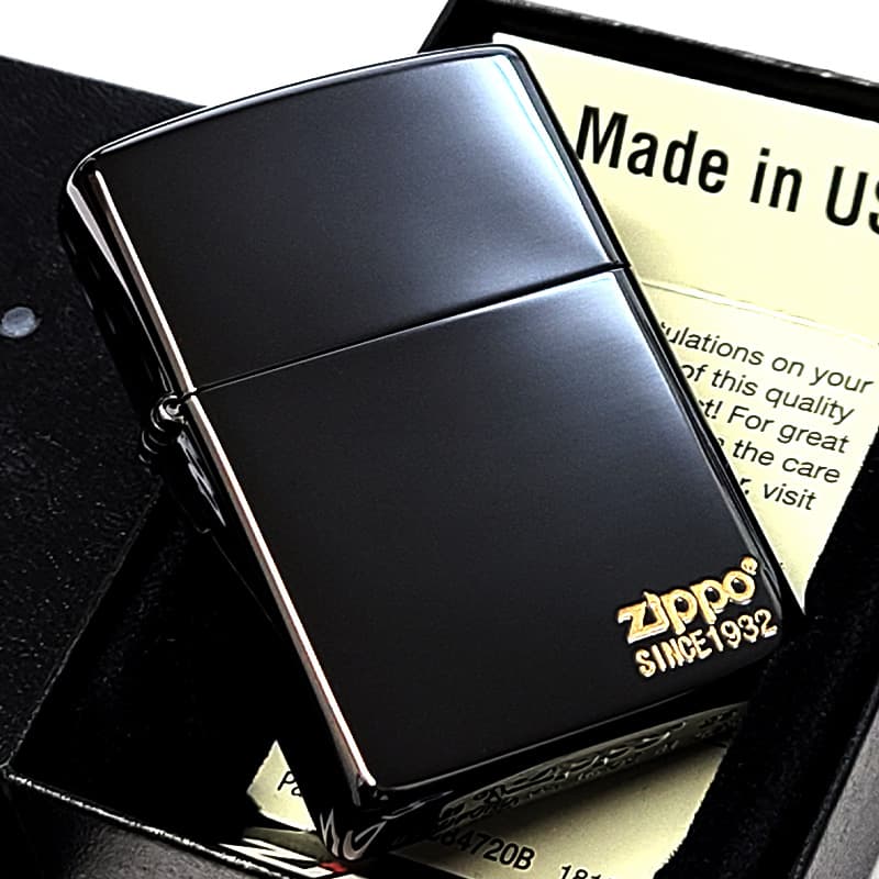 ZIPPO（ジッポー） ライター かっこいい 黒チタンコーティング