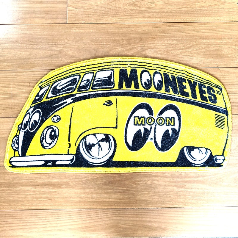 激レア ムーンアイズ ファイヤーパターン フロアマット アメ車 