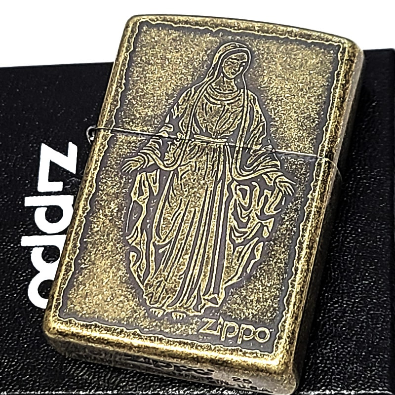ZIPPO（ジッポー） マリア 古美加工 ジッポ ライター ブラス 