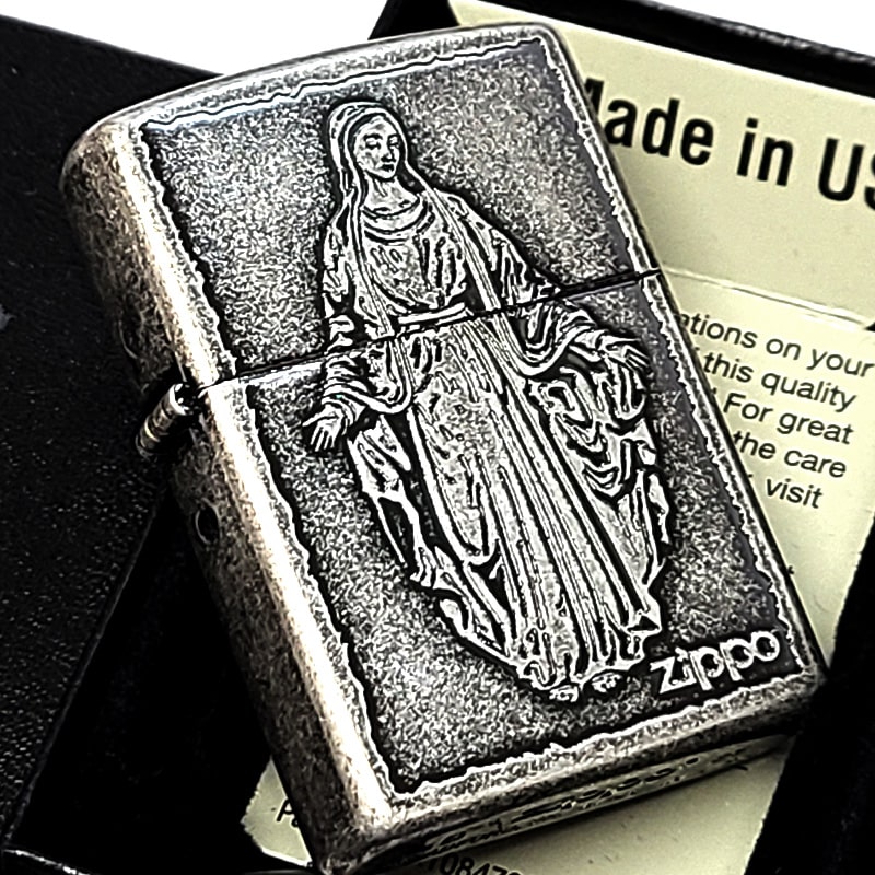 ZIPPO（ジッポー） ライター マリア ジッポ アンティーク シルバー