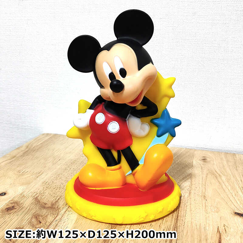 【稀少品】ミッキーのジグソーパズル貯金箱 アメリカン レトロ 貯金箱 ミッキー マウス かわいい コインバンク