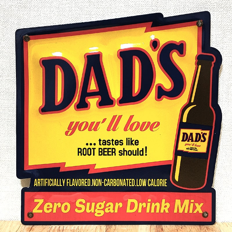 アメリカン レトロ ブリキ看板 DAD