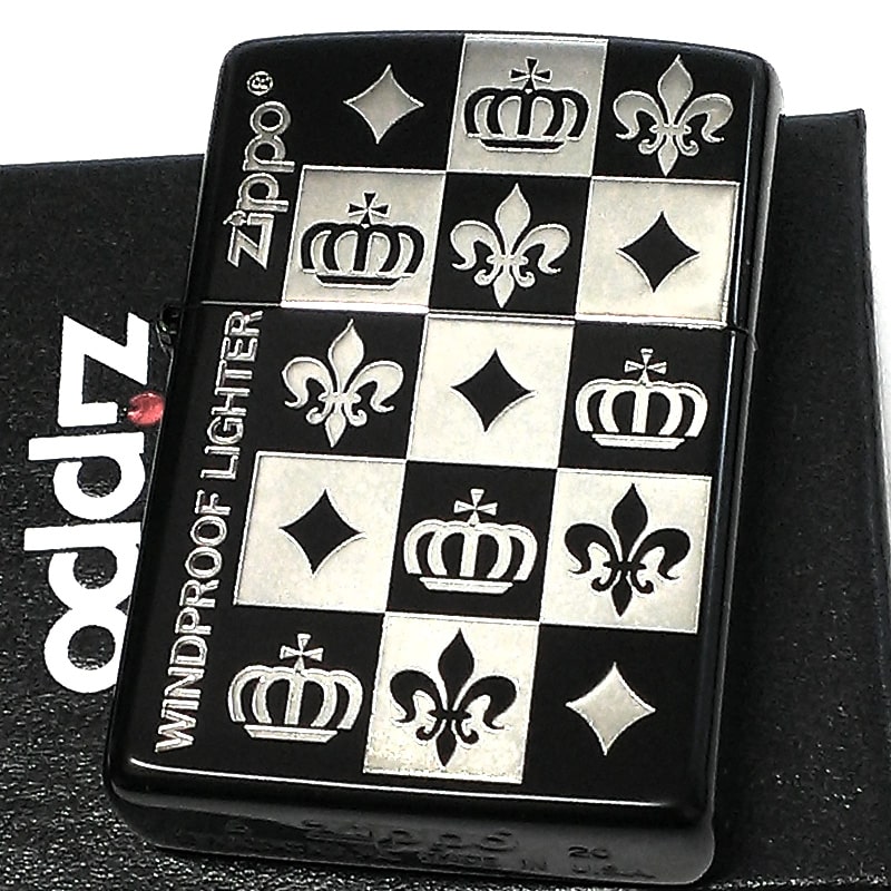 ZIPPO ライター アーバンゴシックスタイル モノグラム クラウン 
