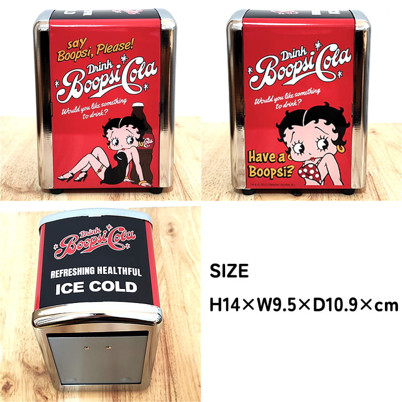 ナプキンホルダー アメリカン ベティブープ 紙ナプキン入れ ペーパー