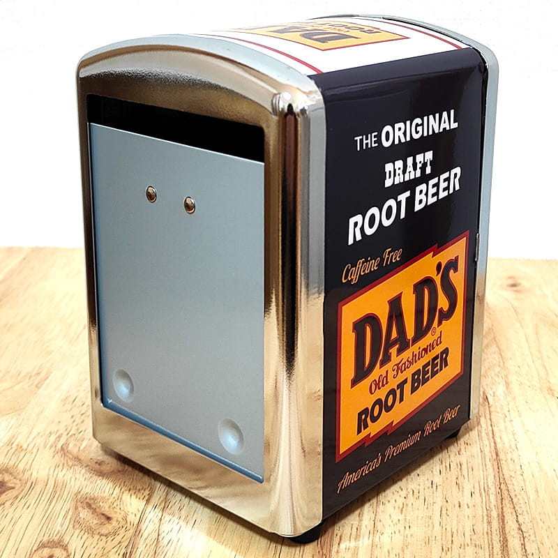 ナプキンホルダー 紙ナプキン入れ DAD かわいい アメリカン ペーパー