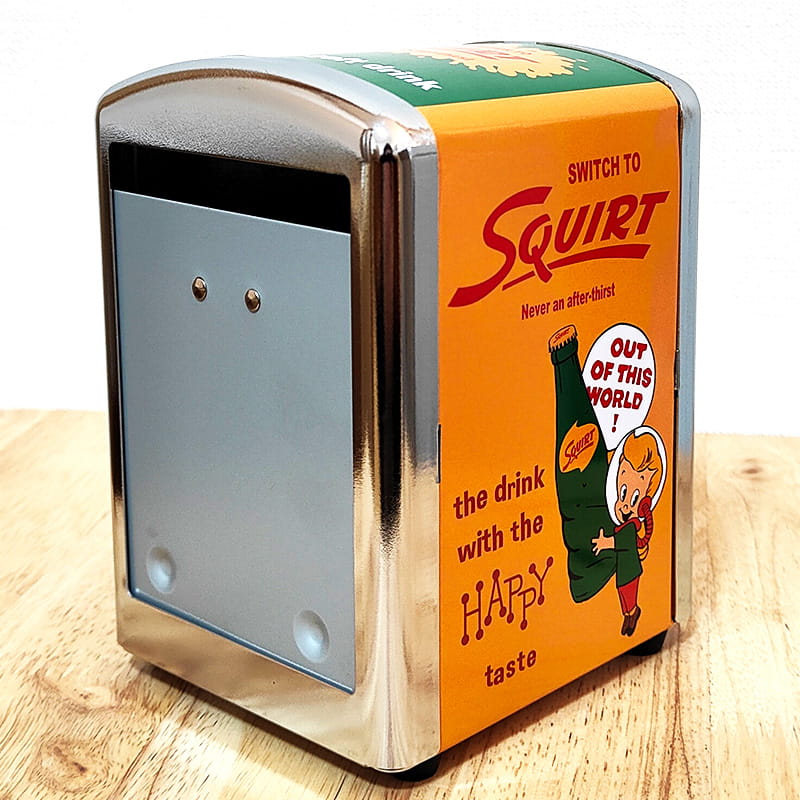 ナプキンホルダー Squirt 紙ナプキン入れ かわいい アメリカン