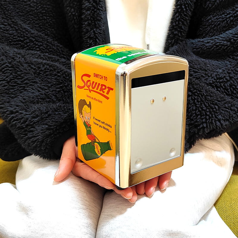 ナプキンホルダー Squirt 紙ナプキン入れ かわいい アメリカン