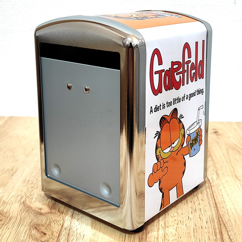 イリー　紙ナプキンケース　ラバッツァ　キンボ　フィアット　アルファロメオ ナプキンホルダー かわいい アメリカン ガーフィールド 紙ナプキン入れ