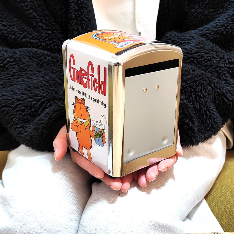 Sighr ナプキンホルダー　5個　未使用に近い ナプキンホルダー かわいい アメリカン ガーフィールド 紙ナプキン入れ