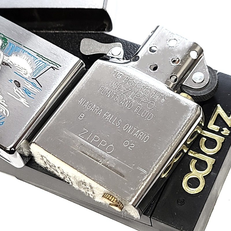 新品保管品 NESTABRAND ジッポライター ZIPPO 激レア 希少品 ZIPPO（ジッポー） ライター 絶版品 ジッポ レア カナダ製 ナイアガラ