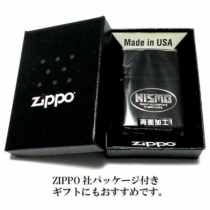 ZIPPO（ジッポー） ライター NISMO ニッケル ブラック 日産公認モデル