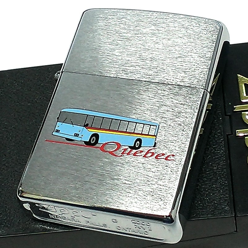 ZIPPO カナダ製 2000年製 オンタリオ製 廃盤 ケベック州 レア ジッポ ライター 可愛い ヴィンテージ 珍しい 未使用品 ビンテージ :  nsbo-bus-quebec013 : Zippoタバコケース喫煙具のハヤミ - 通販 - Yahoo!ショッピング