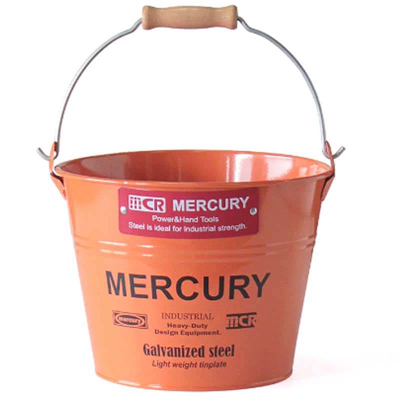 MERCURY マーキュリー バケツ おしゃれ ブリキ製 小物入れ 収納 選べる
