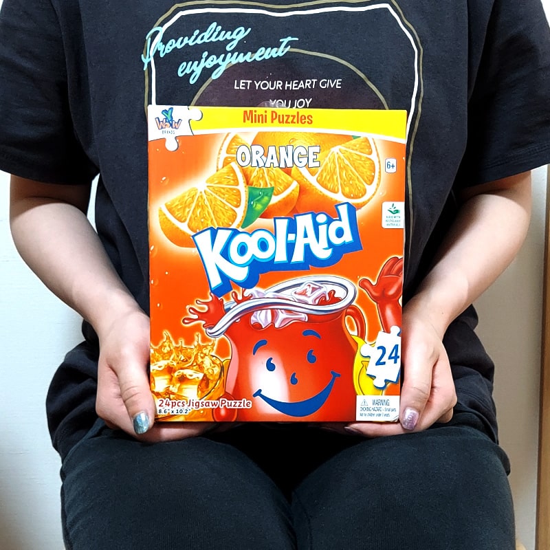 アメリカン レトロ ジグソーパズル クールエイド Kool Aid オレンジ