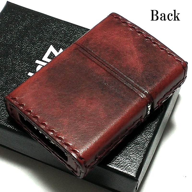 ZIPPO ライター ブランド ジッポ オロビアンコ ダメージ レッド