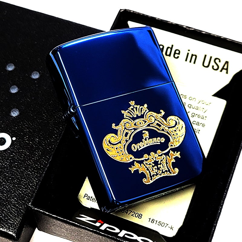 ZIPPO（ジッポー） ZIPPO Orobinco 青金 オロビアンコ イオンブルー