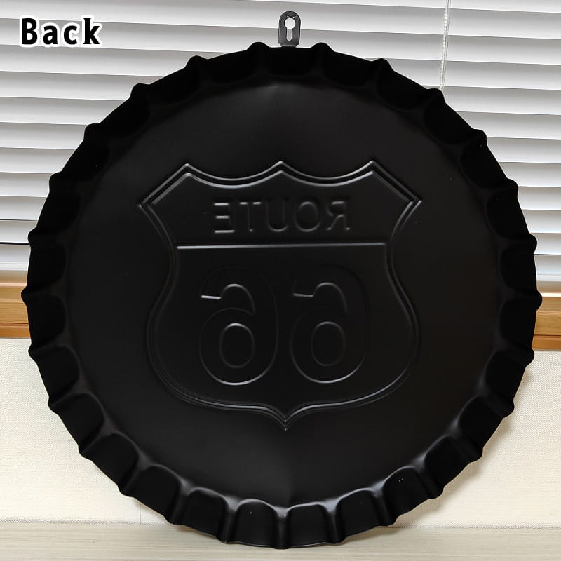 アメリカン レトロ Route66 ブリキ看板 おしゃれ 星条旗 ボトル 