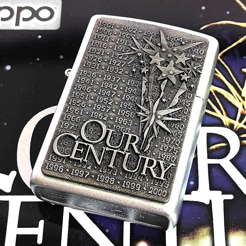 ZIPPO（ジッポー） ライター 1998年製 世界限定15万個 OUR CENTURY
