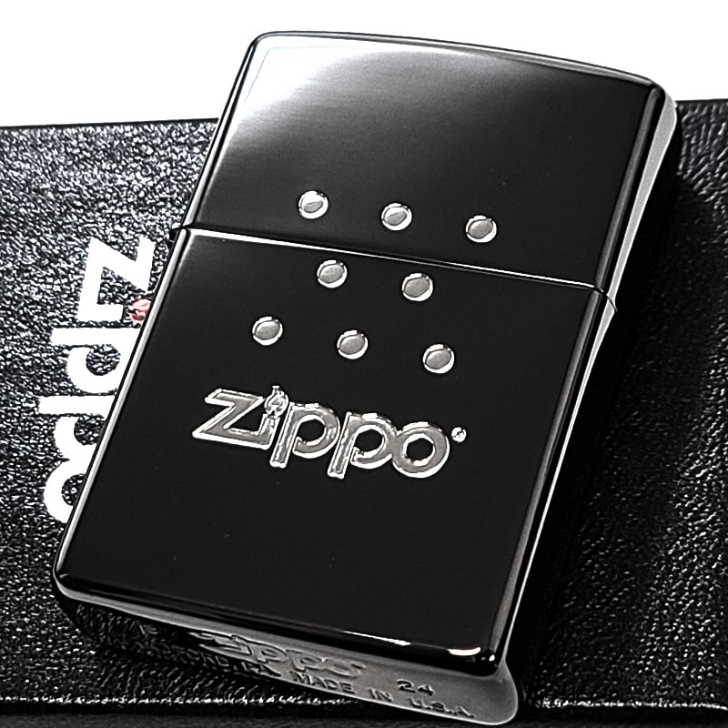 新品未使用Zippo カクテルグラスデザインライター ZIPPO（ジッポー） ライター パッケージデザイン ブラックニッケル