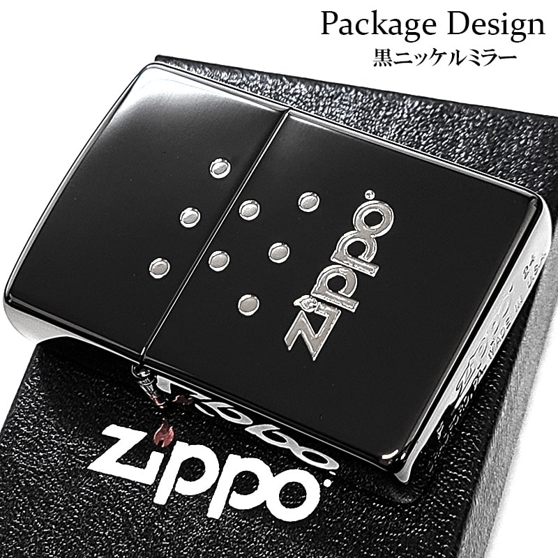 ZIPPO（ジッポー） ライター パッケージデザイン ブラックニッケル