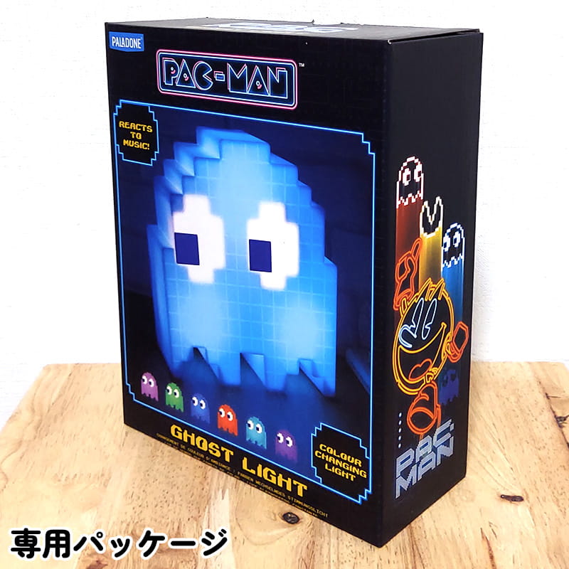 PAC MAN Ghost Light パックマン ゴーストライト ゲーム パックマン ゴーストライト 光る 照明 16色 PAC-MAN ゲーム 可愛い