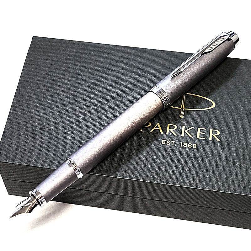 パーカー・IM 万年筆 パーカー かっこいい IM リチュアル グレイCT