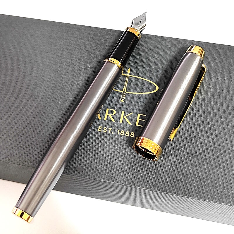 ソネット 万年筆 パーカー IM グレイGT 細字 シンプル PARKER ブランド