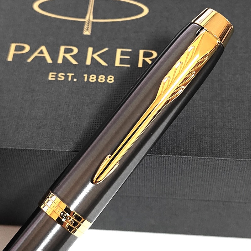 ソネット 万年筆 パーカー IM グレイGT 細字 シンプル PARKER ブランド