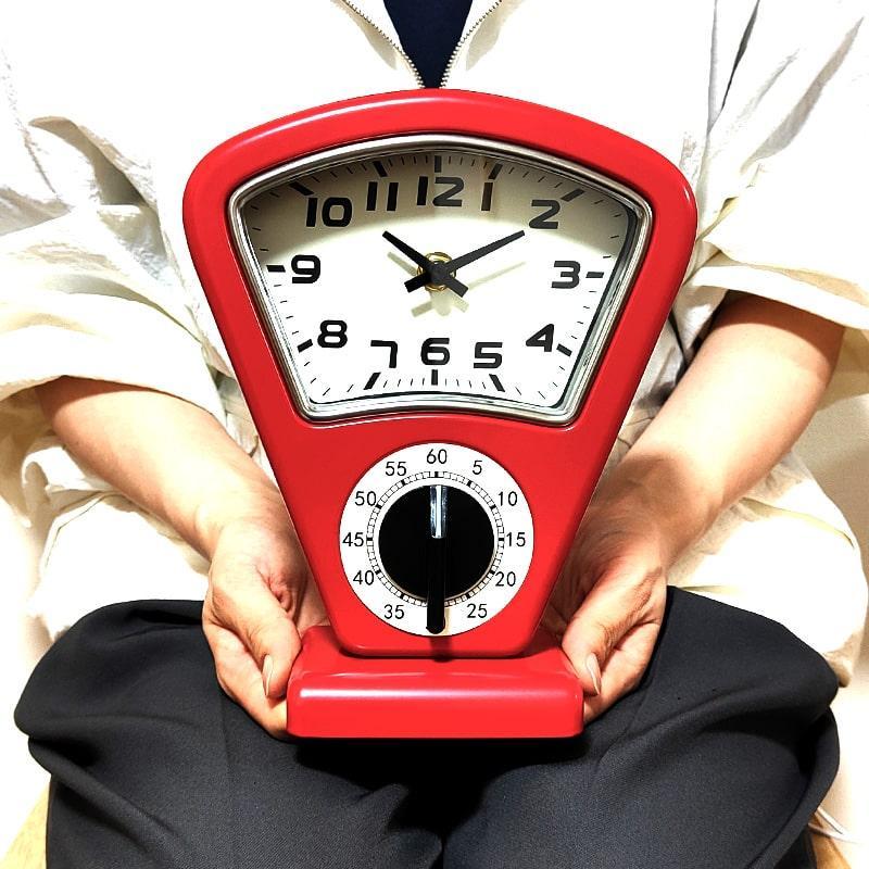 アメリカン レトロ 置時計 おしゃれ パーキングメーター クロック