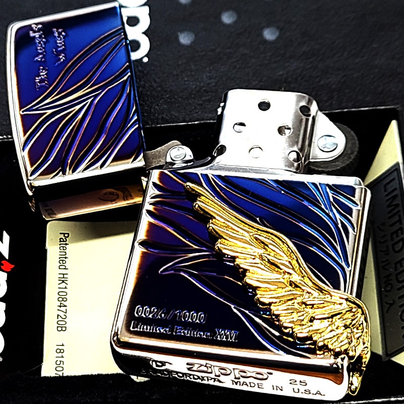ZIPPO（ジッポー） ライター 限定 エンジェルウィング オーロラ