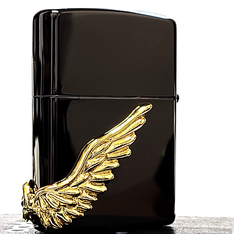 ZIPPO（ジッポー） ライター エンジェルウィング ブラックニッケル