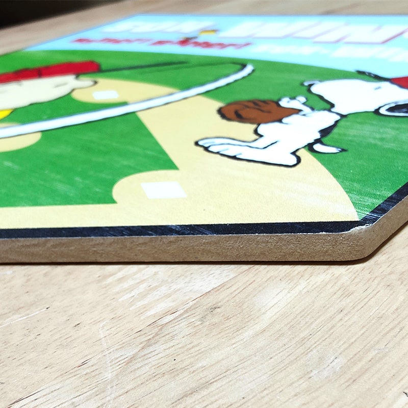 SNOOPY（スヌーピー） 木製看板 ピーナッツ かわいい Peanuts Suh-Wing