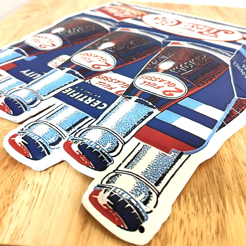 PEPSI ブリキ看板 エンボスメタルサイン ペプシ コーラ 瓶