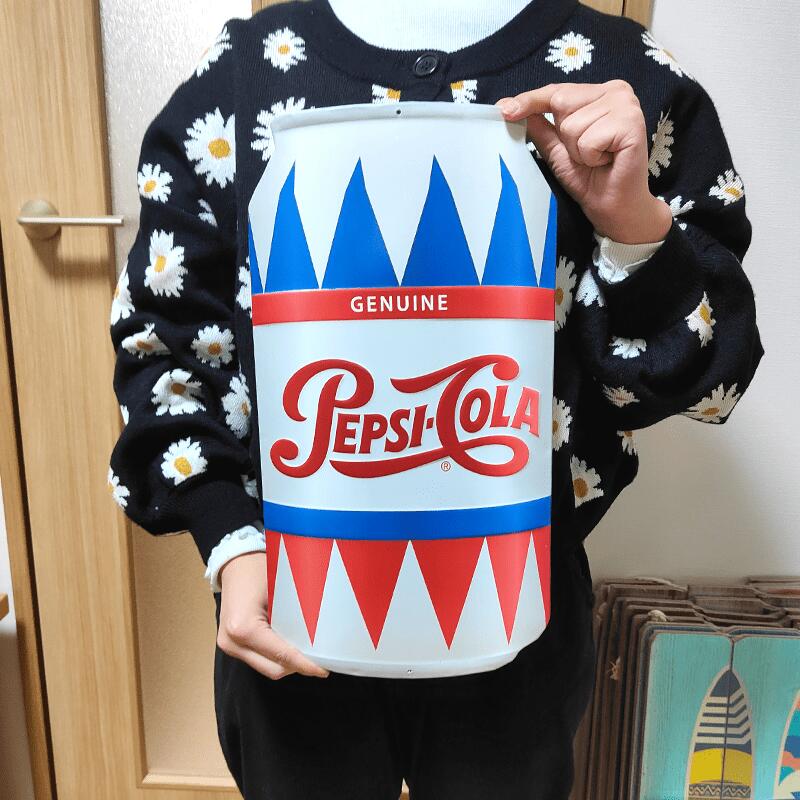 ブリキ看板 ペプシ アンティーク　珍しい ボトルキャップ ガレージ 赤 レッド PEPSI 訳あり ブリキ看板 ペプシ アンティーク 珍しい ボトル
