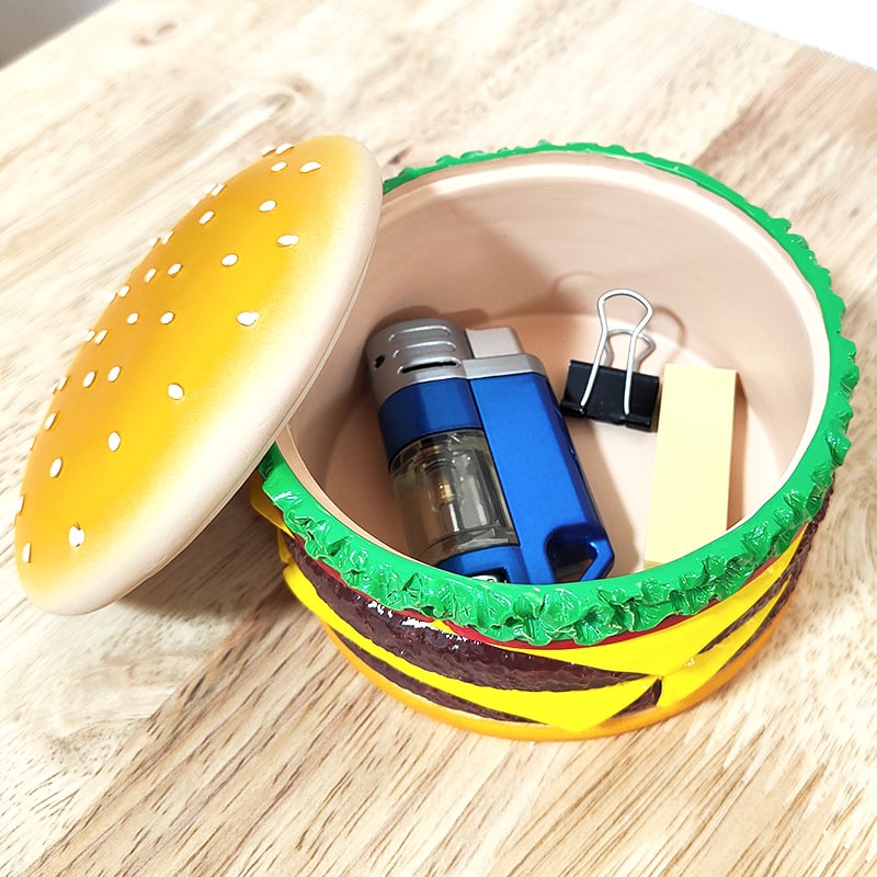 アメリカン レトロ ハンバーガー プチコンテナ 小物入れ おしゃれ