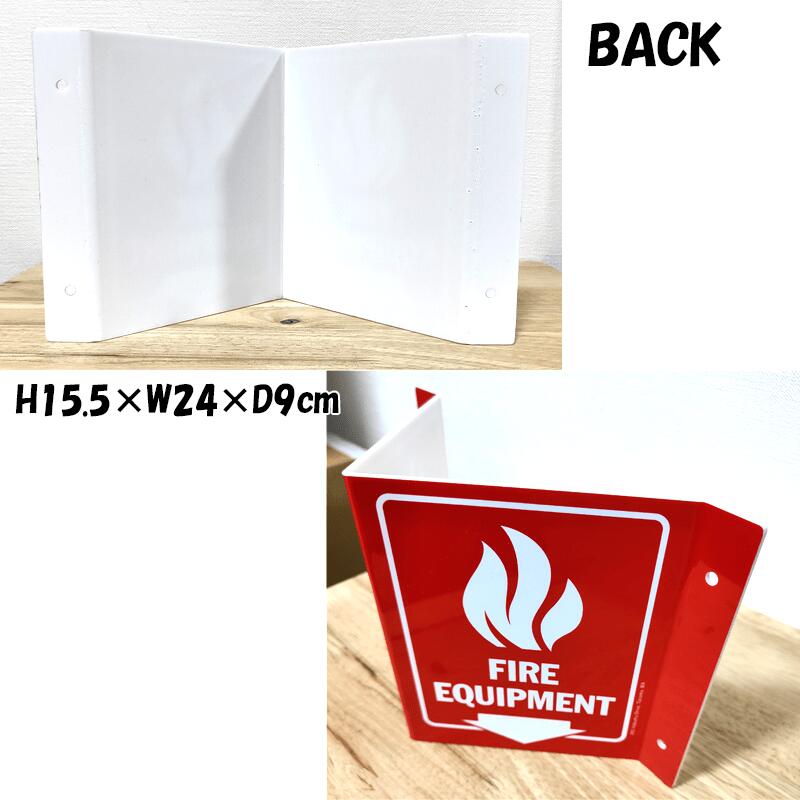 アメリカン レトロ サインボード 看板 PROJECTING SIGN FIRE EQUIPMENT