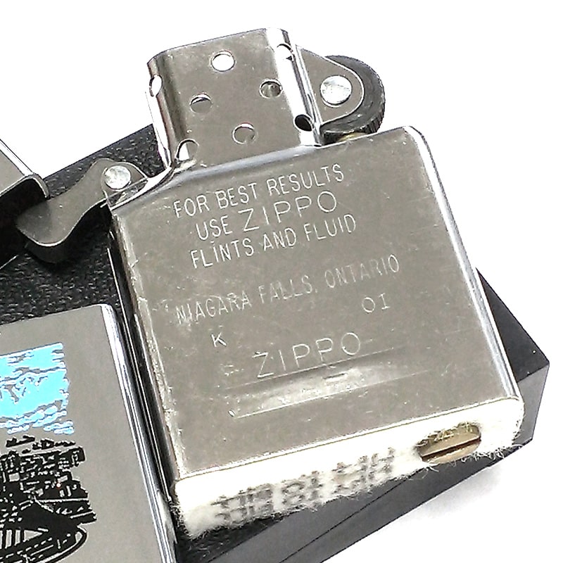 ZIPPO カナダ製 2000年製 絶版 廃盤 シルバー レア ライター