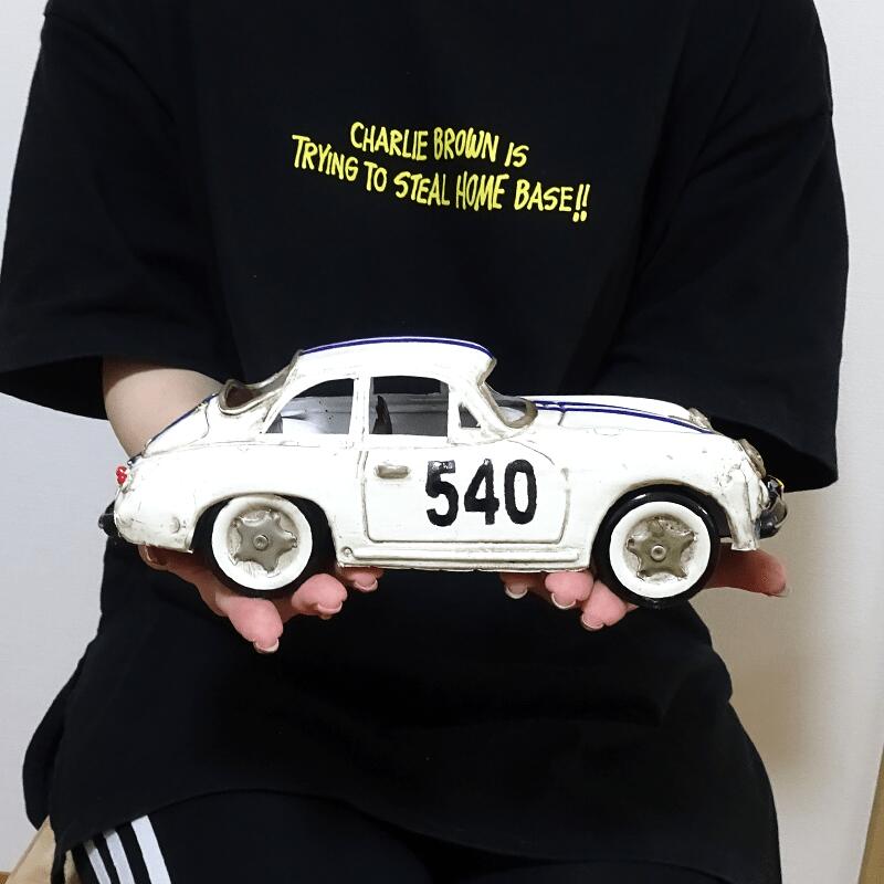 レトロなオールドカー　オブジェ hayamipro_q7444-4