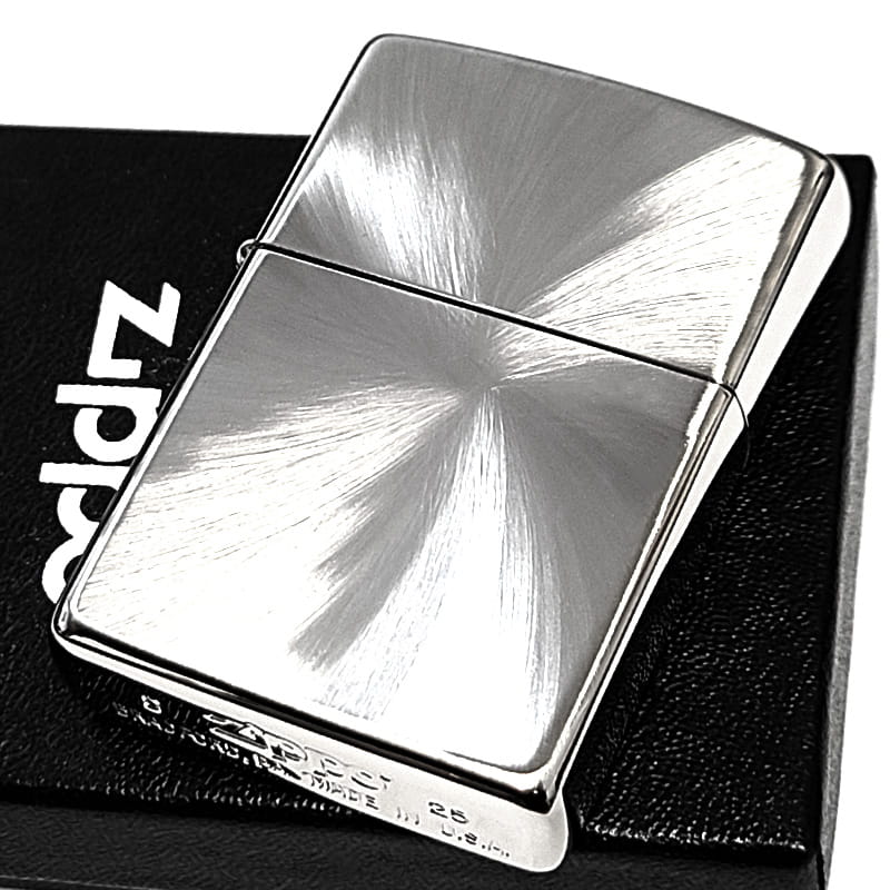 ZIPPO（ジッポー） ラジアルサテン 両面加工 ジッポ ライター シンプル