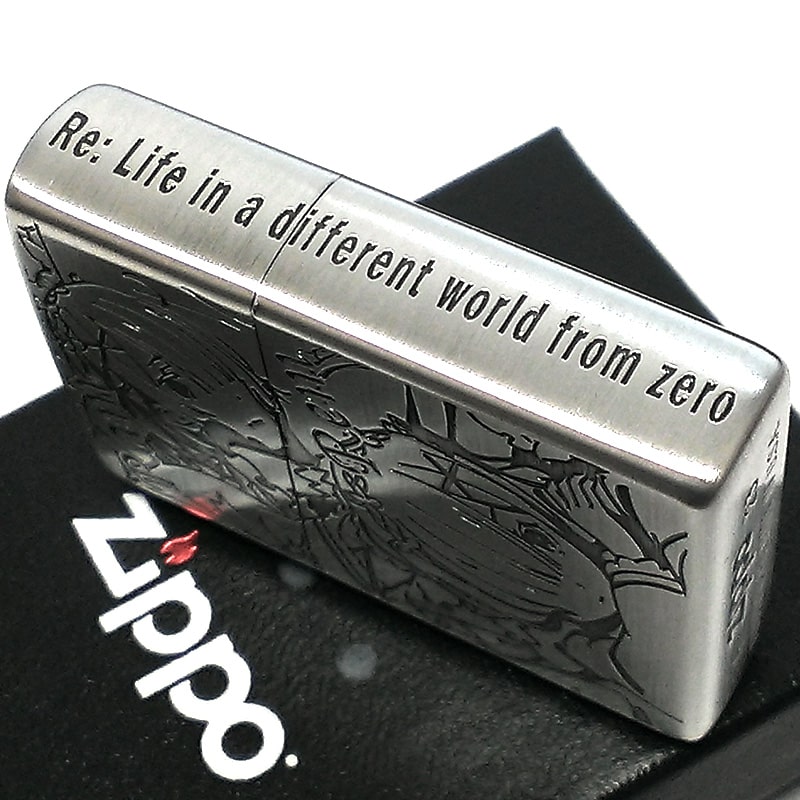 ZIPPO Re:ゼロから始める異世界生活 レム ラム ジッポ ライター リゼロ 3面加工 ロゴ アニメ キャラクター 彫刻 シルバー かわいい 銀  : rezero-b : Zippoタバコケース喫煙具のハヤミ - 通販 - Yahoo!ショッピング