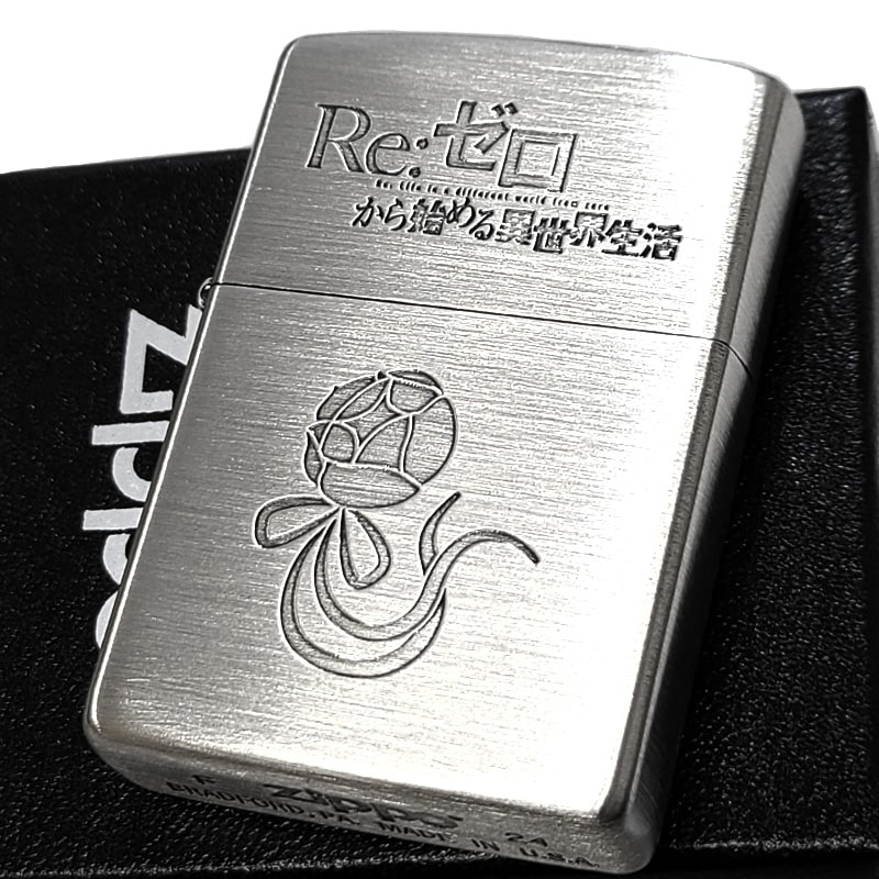 リゼロ　レミリア　美少女　オイルライター　zippo 風　BRZ1 ZIPPO（ジッポー） ライター アニメ かわいい Re:ゼロから始める異世界