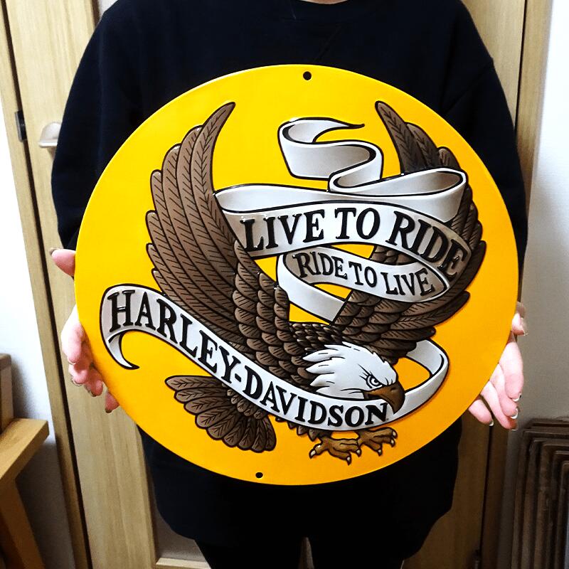 HARLEY−DAVIDSON イーグル壁掛け H-D Vivid Bar & Shield Eagle Outdoor Wall Décor | Harley