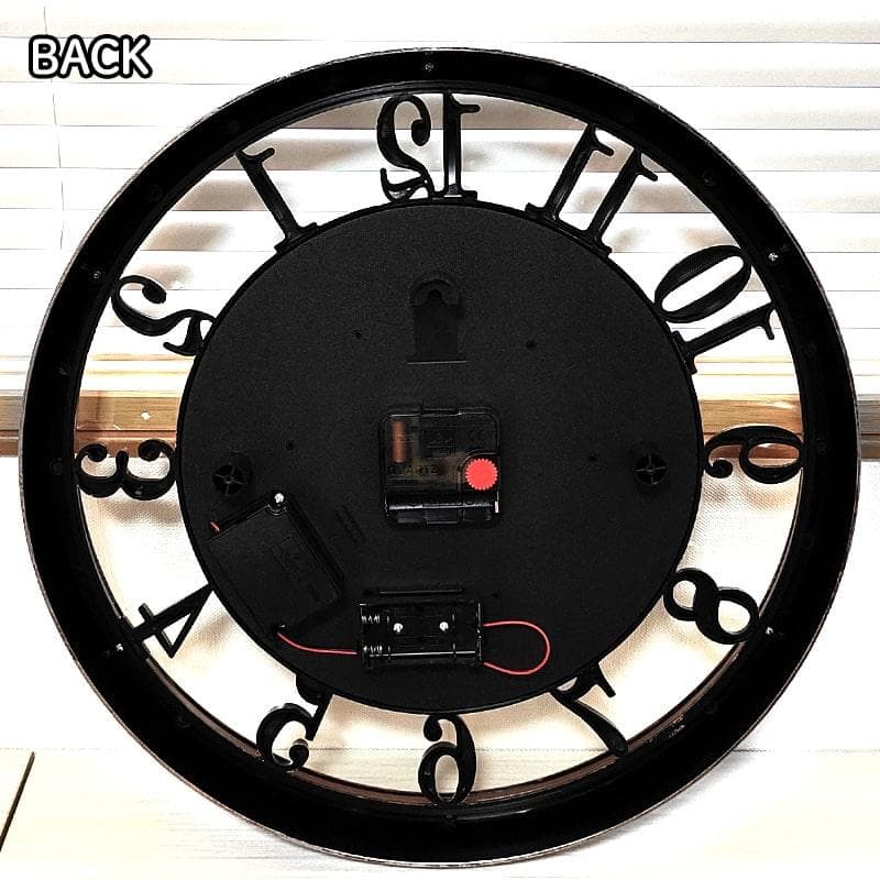 アメリカン レトロ 掛時計 歯車 レトロ デコラティブウォールクロック