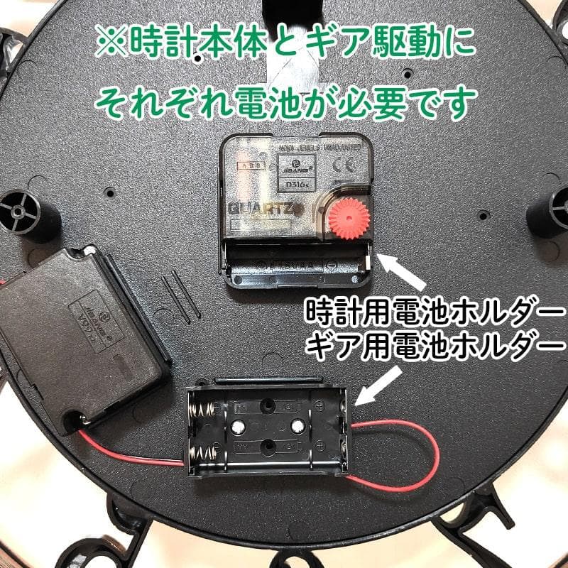 アメリカン レトロ 掛時計 歯車 レトロ デコラティブウォールクロック