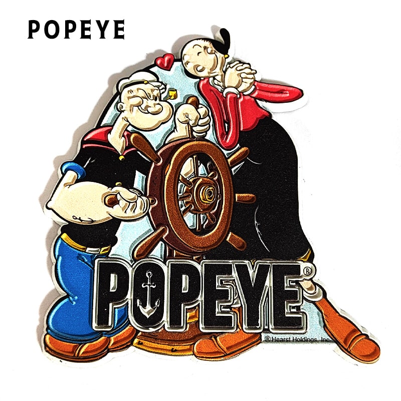 アメリカン レトロ マグネット アメリカン かわいい ポパイ ツナ