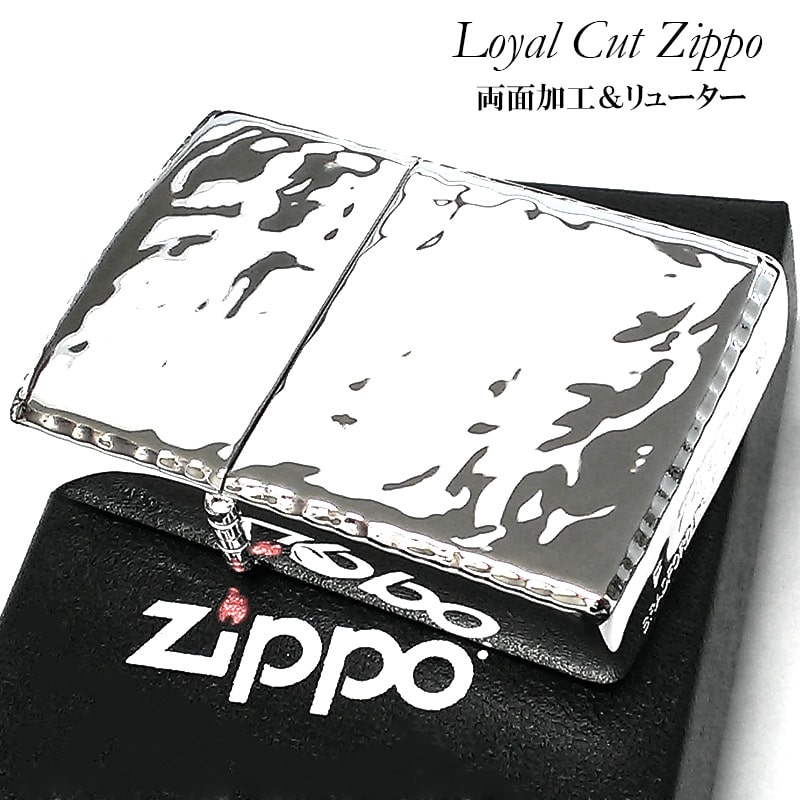 ZIPPO（ジッポー） ジッポ ライター ロイヤルカット シルバー コーナー