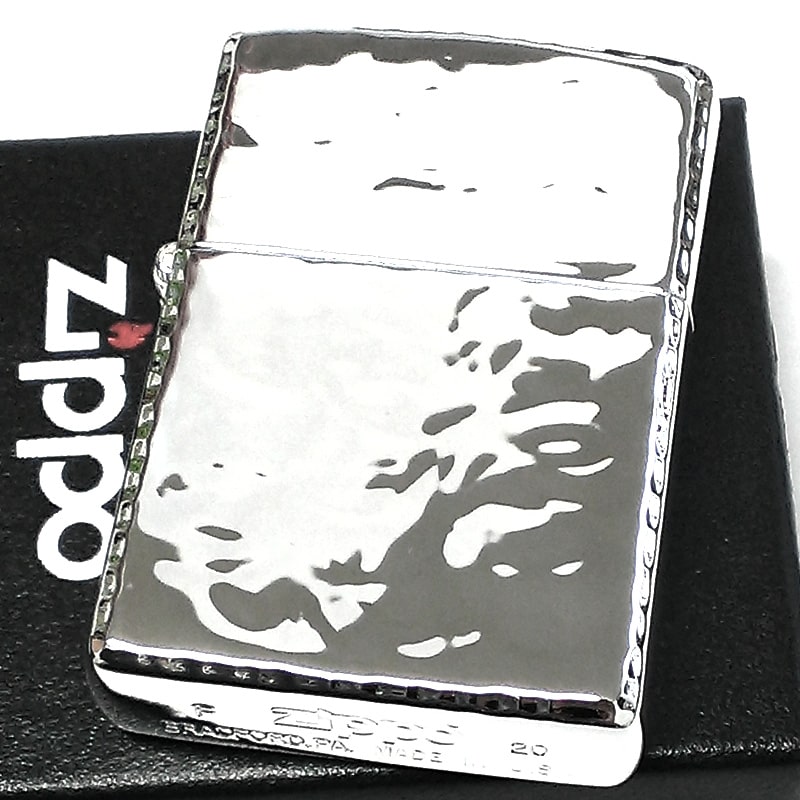 Zippo ライター 銀いぶしメッキ　リューター彫刻両面　新品未使用　オマケ付 Amazon.co.jp: Zippo 両面リュータープラチナメッキ (両面加工